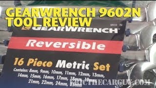 GearWrench 9602N Metric Wrench Set Tool Review