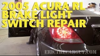 2005 Acura RL Brake Light Switch Repair