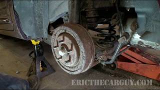 Replacing Rear Brakes 2002 PT Cruiser