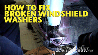 How To Fix Broken Windshield Washers