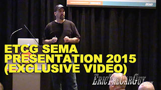 ETCG SEMA Presentation 2015 Exclusive Video