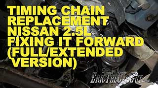 Nissan Timing Chain Full Extended Version