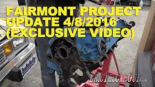 Fairmont Project Update 4.8.2016