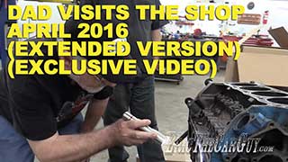 Dad Visits The Shop April 2016 Exclusive Extended Video