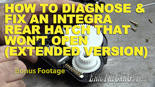 Integra Latch Repair Extended Version