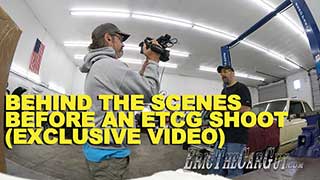 BTS Before an ETCG Shoot Exclusive Video