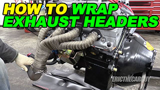 How To Wrap Exhaust Headers