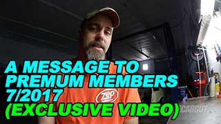 A Message To Preimum Members 7 2017