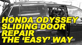 Odyssey Sliding Door Repair the Easy Way 320