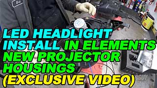 LEDs in Element Projector Housings Exclusive Video