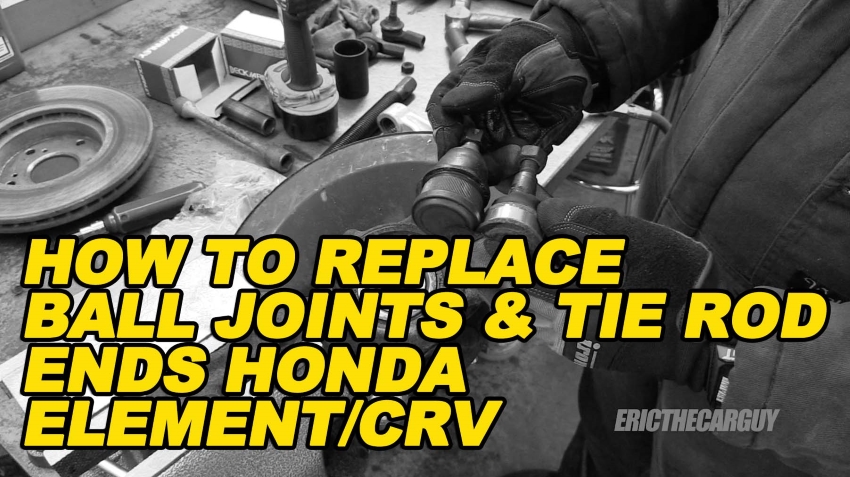 How To Replace Ball Joints Tie Rod Ends Element CRV