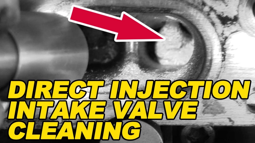 Direct Injection Intake Valve Cleaning