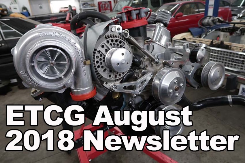 ETCG August 2018 Newsletter