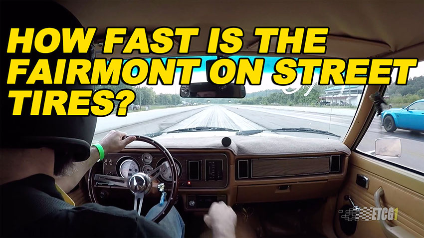 How Fast is the Fairmont on Street Tires
