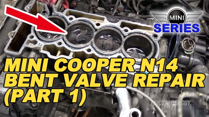 Mini Cooper Bent Valve Repair Part 1