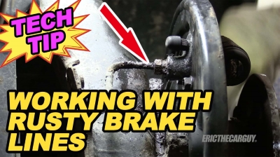 Working With Rusty Brake Lines 400