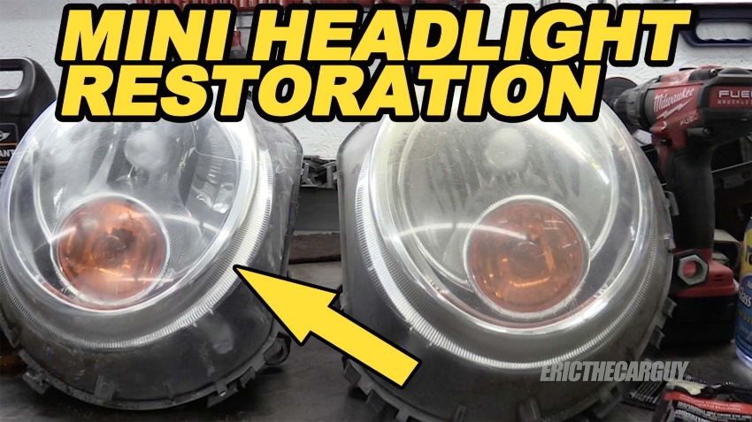 Mini Headlight Restoration