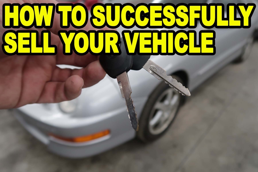 How To Sell Your Vehicle
