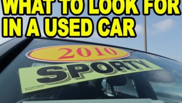 What To Look for in a Used Car