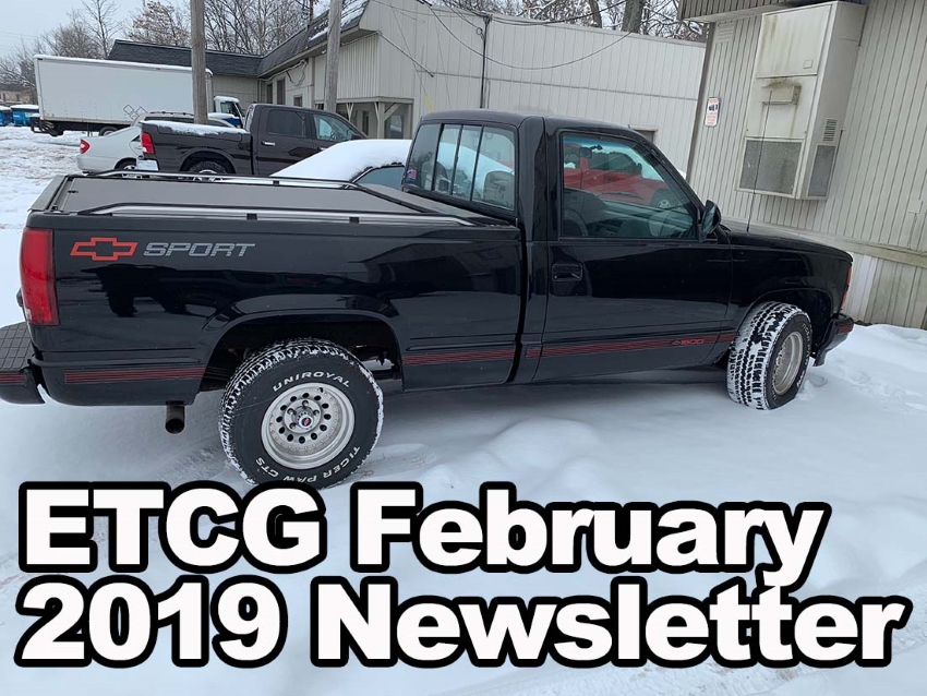 ETCG February 2019 Newsletter