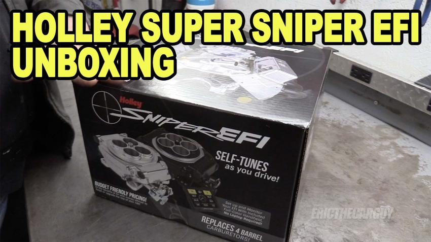 Holley Super Sniper EFI Unboxing