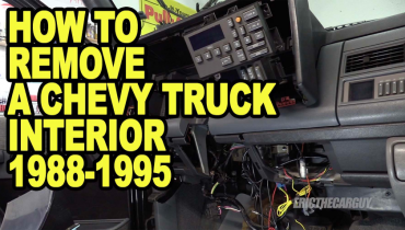 How To Remove a Chevy Truck Interior 1988 1995 ETCGDadsTruck