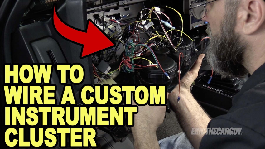 How To Wire a Custom Instrument Cluster