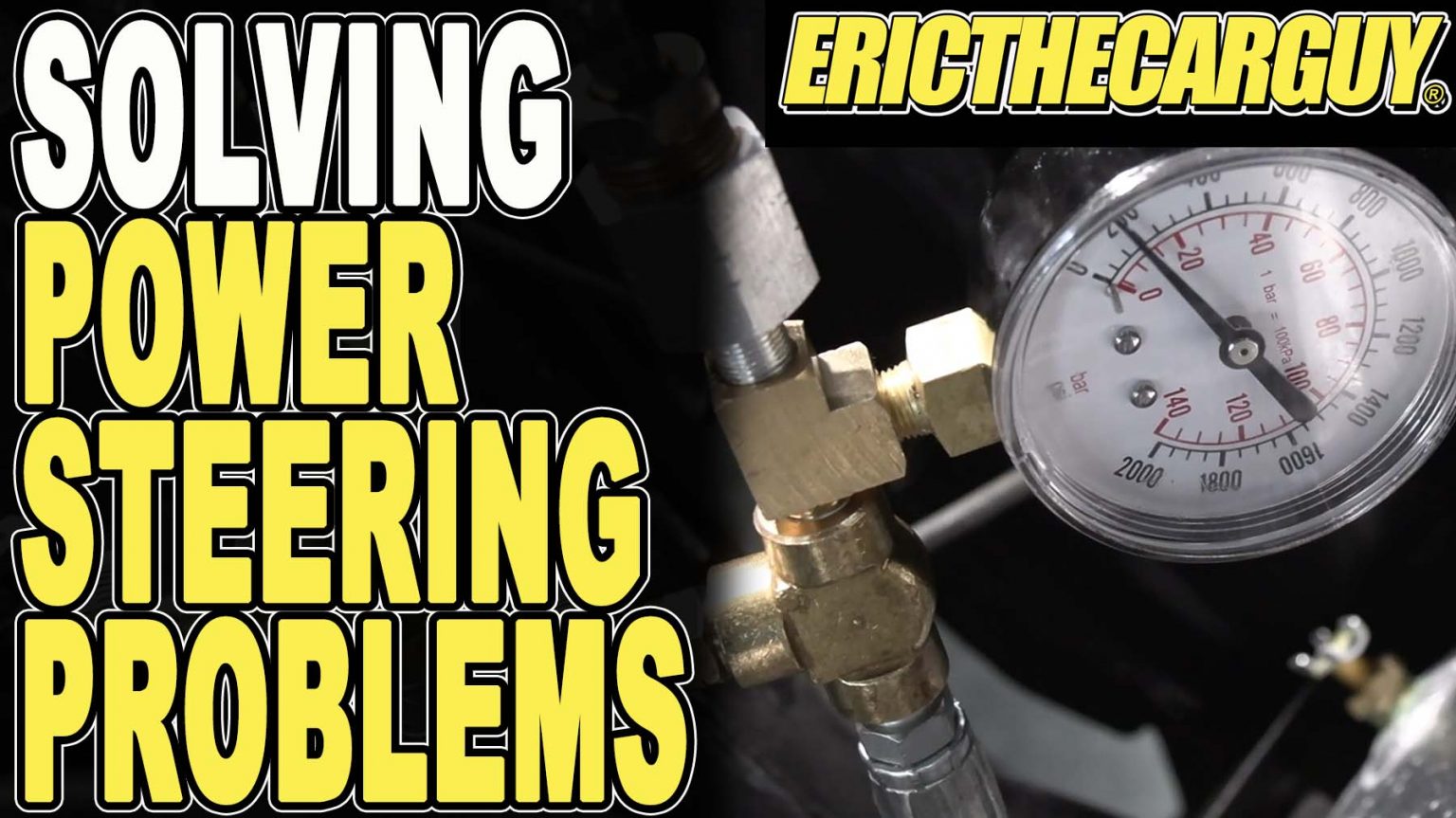 Solving Power Steering Problems | EricTheCarGuy