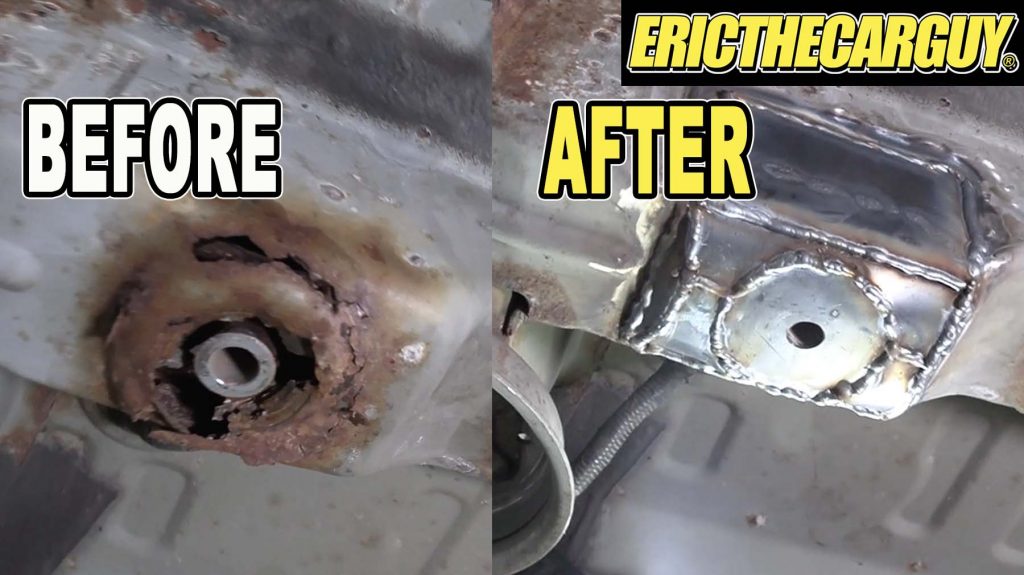 How To Repair Structural Rust Damage | EricTheCarGuy