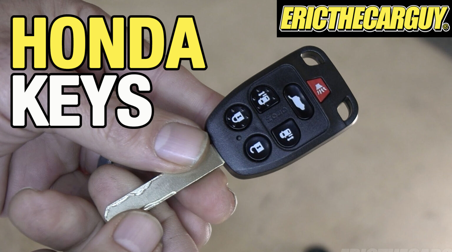 Honda/Acura Key Fob Programming - EricTheCarGuy